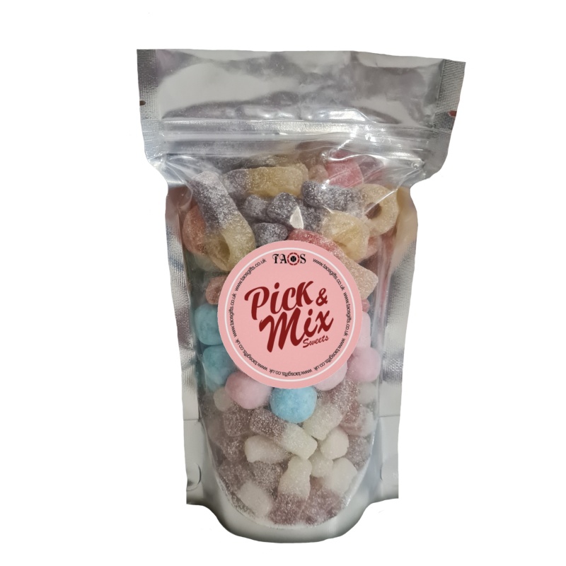 Medium Foil Pouch Filled Pick & Mix Sweets 300g